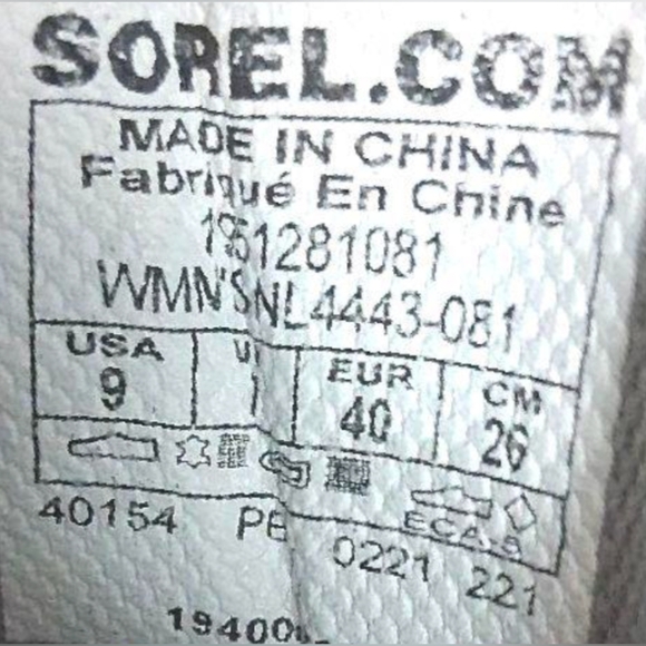 Sorel Out N About Waterproof Leather Wedge Booties Size 9 NWOT MSRP $139.95 - Picture 9 of 10